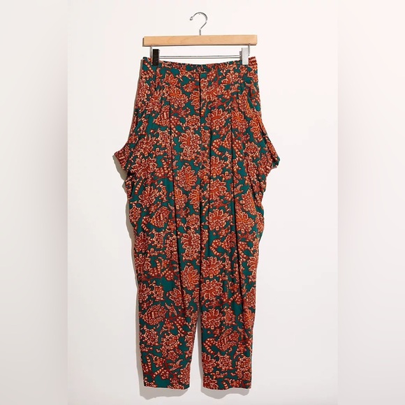 NWT Free People Olympia Print Harem Pant - Picture 1 of 8